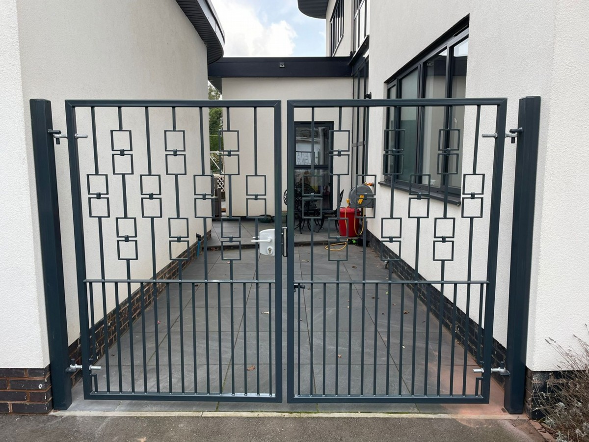 Modern Steel Gate